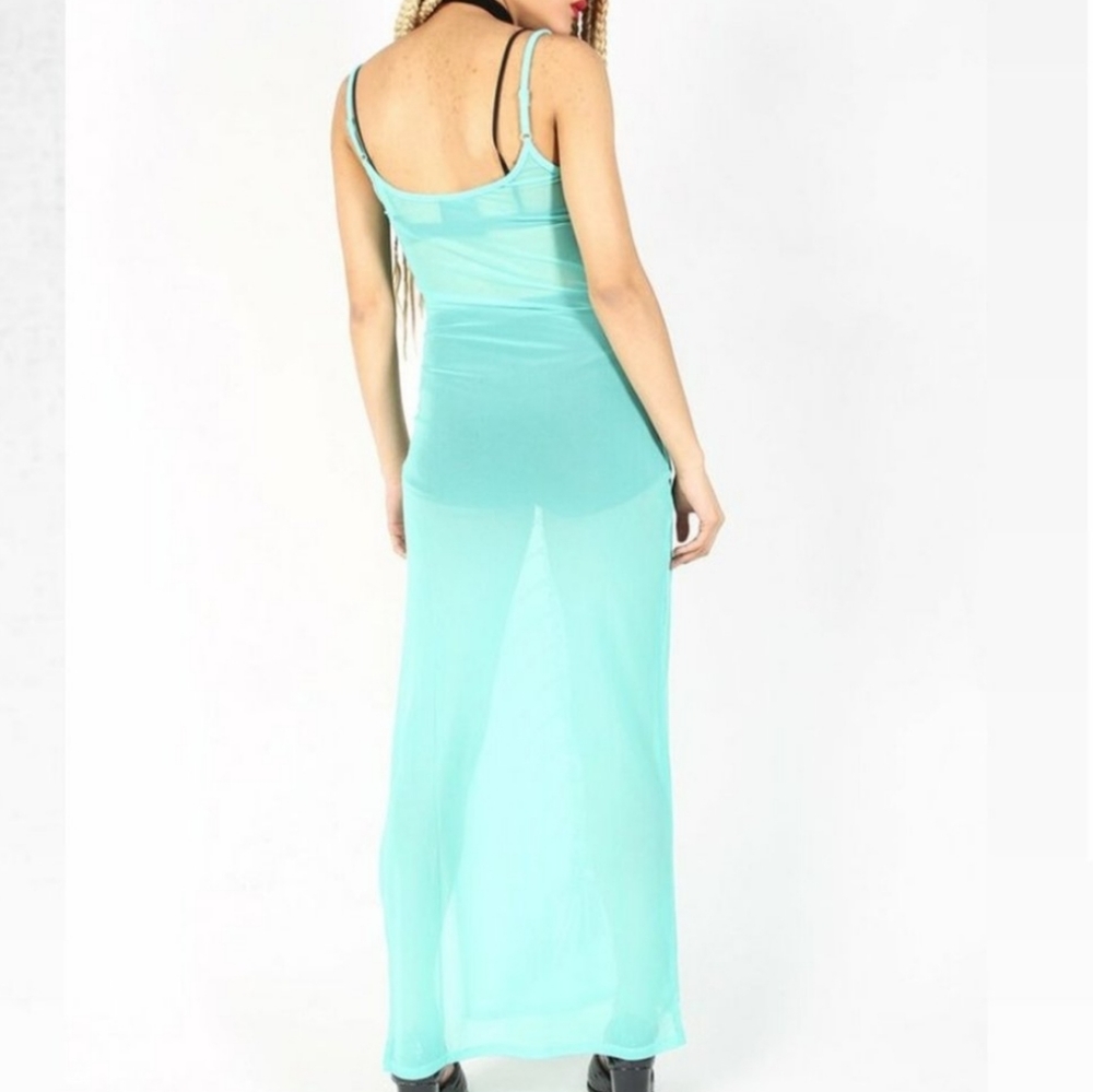 π Iron Fist Bone Deep Mesh Maxi Dress π - Picture 3 of 16